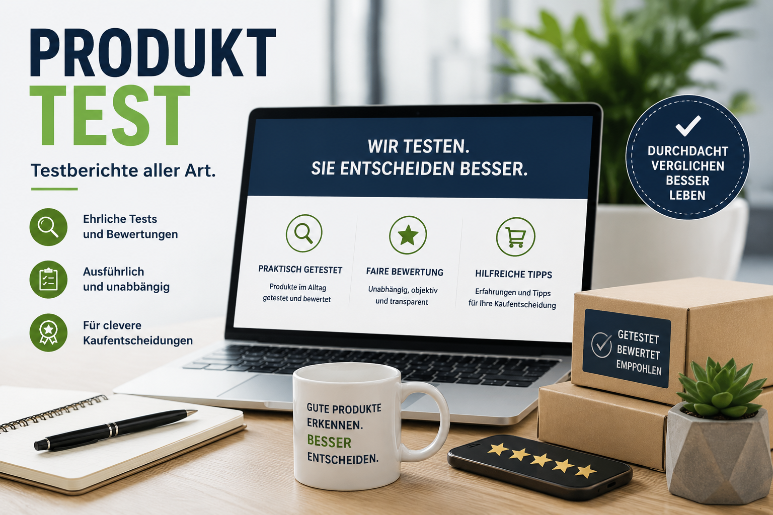 Ehrliche Produkttests und praktische Produktempfehlungen für Alltag, Haushalt und clevere Kaufentscheidungen